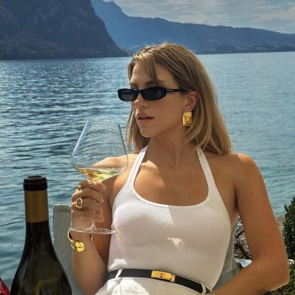 Final Price! Saint Laurent SL557 SHADE 001 Black Sunglasses - Picture 10 of 10